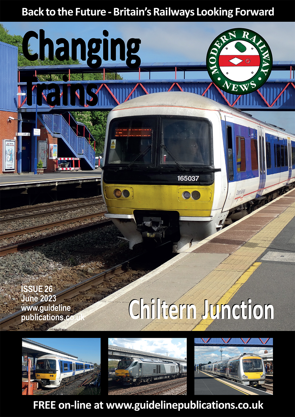 Guideline Publications Ltd Modern Railways Illustrated June 23 - Digital Only June 23 